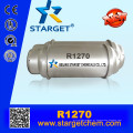 Fabrico de gás refrigerante R1270 em CE cilindro recarregável para substituição r502